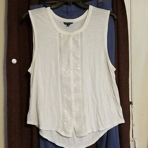 AE Sleeveless Sequin Top